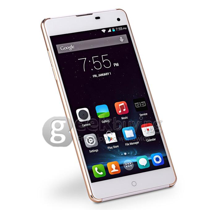 Elephone G7 5.5 Inch 1280*720 MTK6592M Octa Core 1.4GHz Smartphone Android 4.4 1GB 8GB 13.0MP 8.0MP IPS HD Screen-Gold