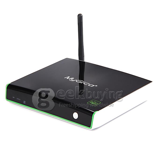 Geniatech MyGica ATV1220T2 XBMC Android TV BOX Built-in DVB-T2 1G RAM 4G ROM Amlogic 8726-MX Dual Core - Black