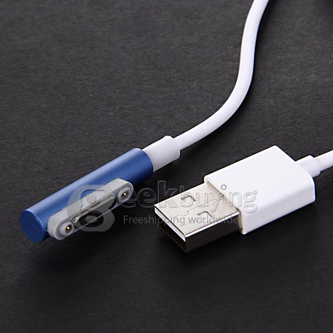 Magnetic Charging Cable Adapter USB Cable LED Smart Prompt for Sony Xperia Z3 Z2 Z1 - Blue