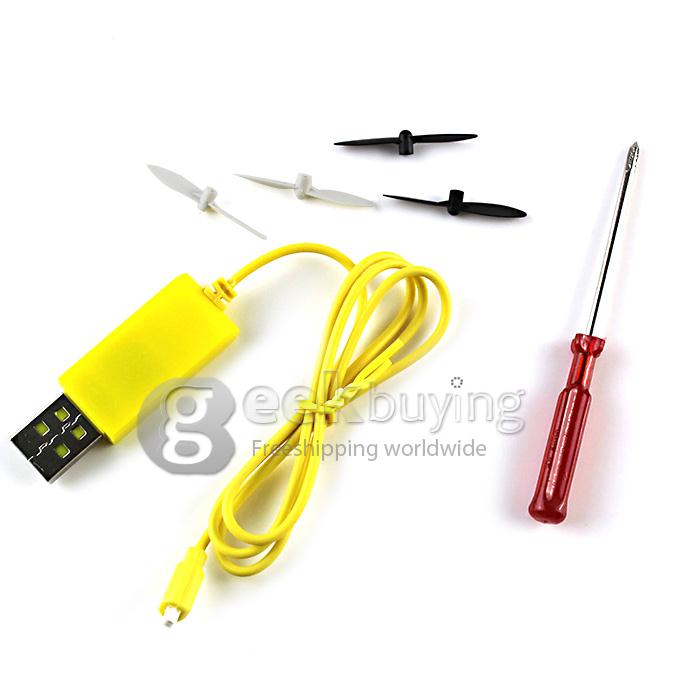 BAYANG TOYS X6 4CH 2.4GHz 6-axis Gyroscope Quadcopter Remote Control Airplane Flying Saucer Mini UAV Aerial - Red