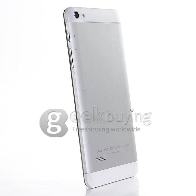 Colorfly G718 MTK6592 Octa Core 1.6Ghz 6.98 Inch Tablet PC Android 4.2 OS 720*1280 1GB/16GB BT GPS 3G Phone Call - Silve