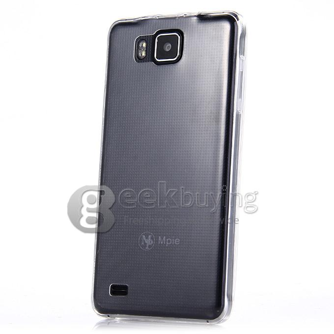 MPIE S168 5.0Inch Android 4.4 Smartphone FWVGA MTK6572 Dual Core 1.0GHz 512MB+4GB 3G GPS Dual Camera - Black