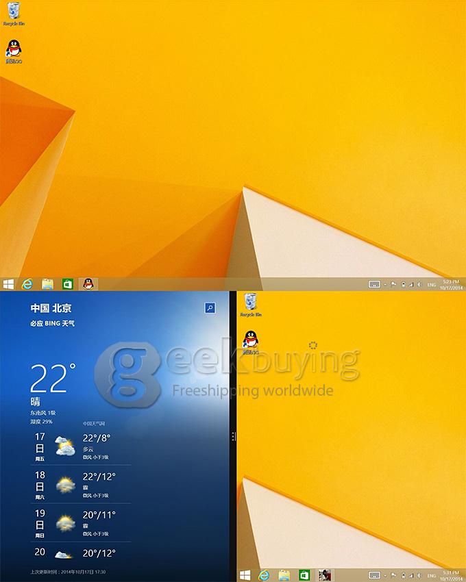 Ramos i9s Intel ATOM Z3735F Quad Core 8.9 Inch Tablet PC Windows 8.1 2GB/32GB 1920*1200 BT GPS - White