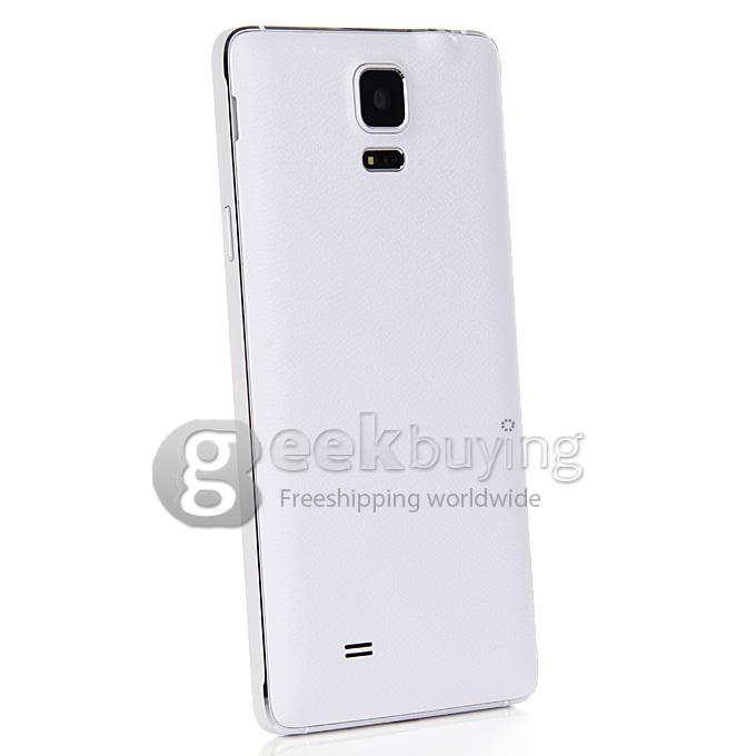 Kingelon N9500 5.7Inch IPS HD MTK6582 Quad Core SmartPhone Android 4.4 1GB+8GB 5.0MP Camera 3G GPS OTG Gesture Sensing -White