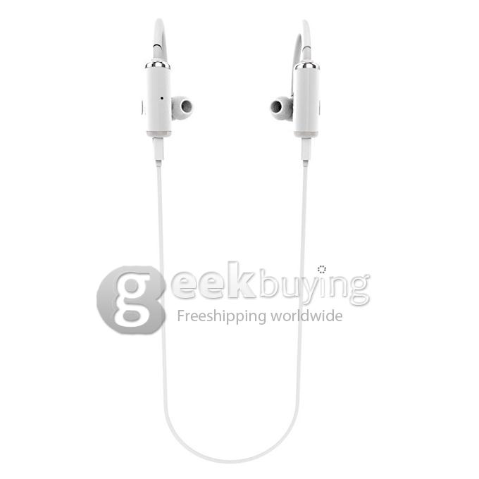 ROMAN S530 Wireless Bluetooth Headphone 4.0 Sports Sweatproof Earbuds Headset Headphone for iPhone6 Samsung - White