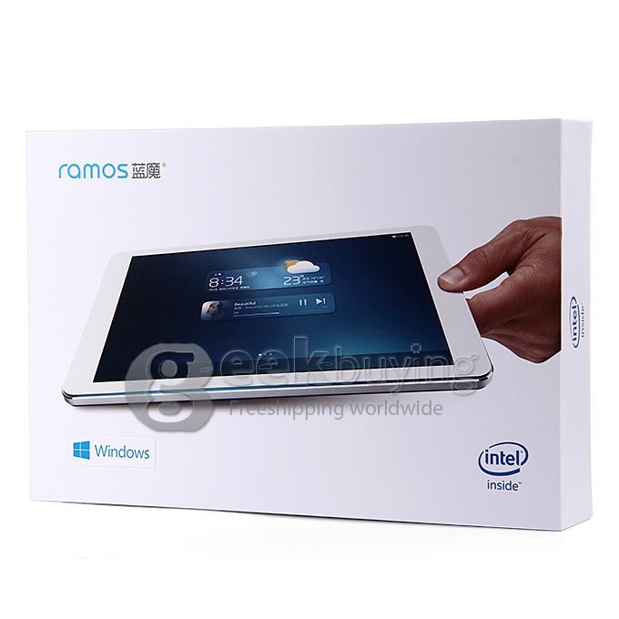 Ramos i9s Intel ATOM Z3735F Quad Core 8.9 Inch Tablet PC Windows 8.1 2GB/32GB 1920*1200 BT GPS - White