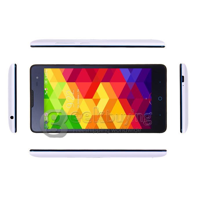 ZTE V5 Max Smartphone 5.5 inch 4G LTE Qualcomm MSM8916 Quad Core Android 4.4 2GB 16GB 13.0MP 5.0MP HD Screen - White
