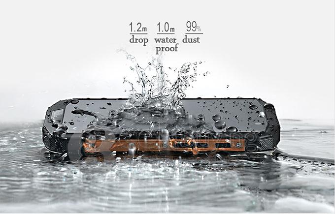 AGM STONE 5S IP67 Qualcomm MSM8926 Quad Core 1.2GHz Waterproof Smartphone 5.0 inch Android 4.4 1GB 8GB 8.0MP 4G LTE - Silver