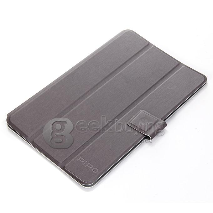 High Quality PU Leather Stand Case for PIPO W7 Tablet PC - Gray