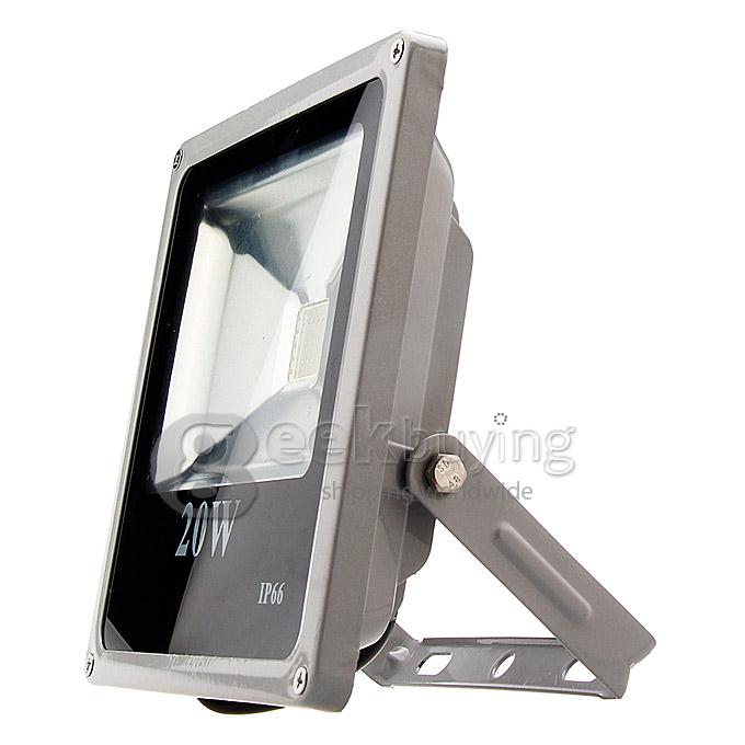 Waterproof IP65 1800Lm 20W LED Flood Light High Power Outdoor Spotlights Lamp AC100-240V - Cold White