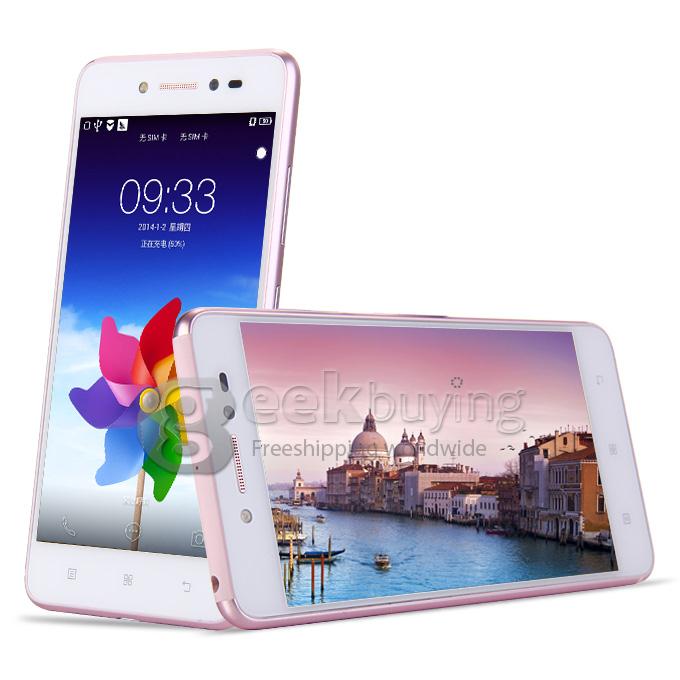 Lenovo S90 5.0inch Qualcomm MSM8916 Quad-core 1.2GHz Smartphone 1GB+16GB Metal Fuselage IPS HD 13.0MP 8.0MP - Pink