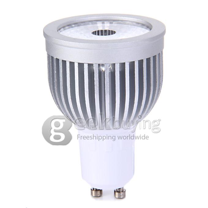 5W GU10 Dimmable COB LED Spot Light Downlight Lamp Bulb AC85-265V - Warm White