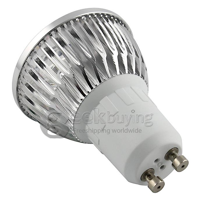 4W U10 4LEDs Spot Light Downlight Lamp Bulb AC100-240V(10pcs) - Warm White