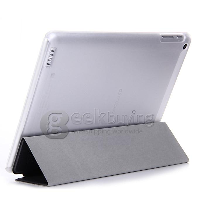 High Quality PU Leather Stand Case for Onda V989/V975i/V975W Tablet PC - Black