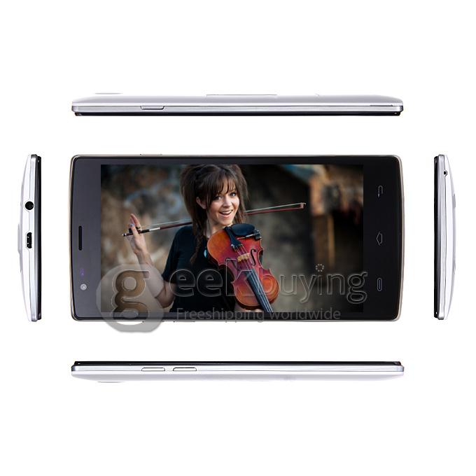 Ulefone L55 5.5 Inch QHD MTK6582M+6290 Quad Core 1.3GHz Smartphone Android 4.4 1GB RAM 8GB ROM 8.0MP 2.0MP 4G- White