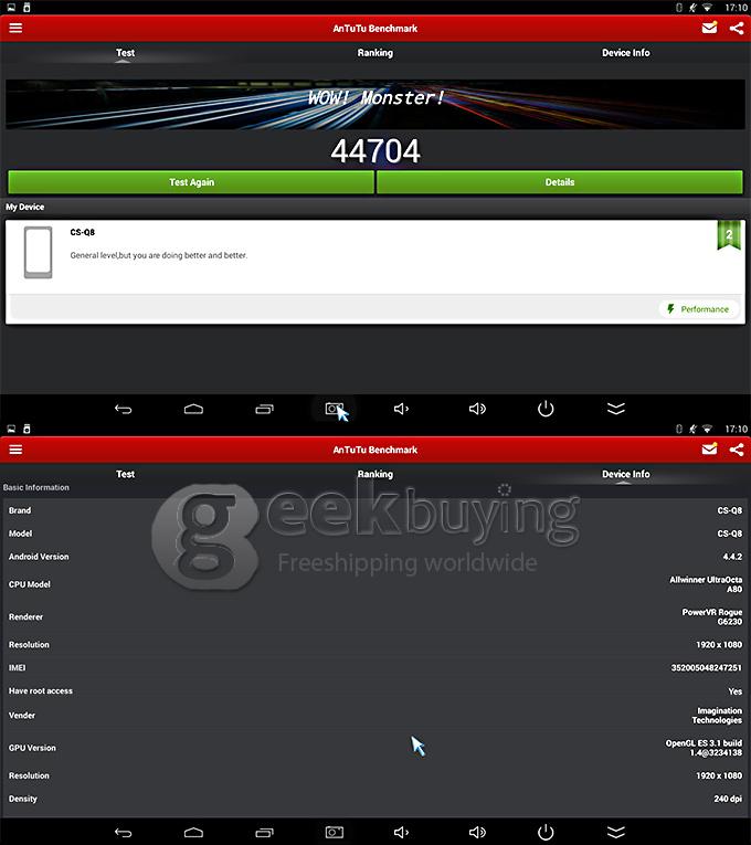 CS-Q8 A80 Octa Core Android Mini PC XBMC 4K 4GB RAM 32GB ROM 2.4G/5G 802.11AC WIFI USB 3.0 BT H.265 SATA 1000M Ethernet