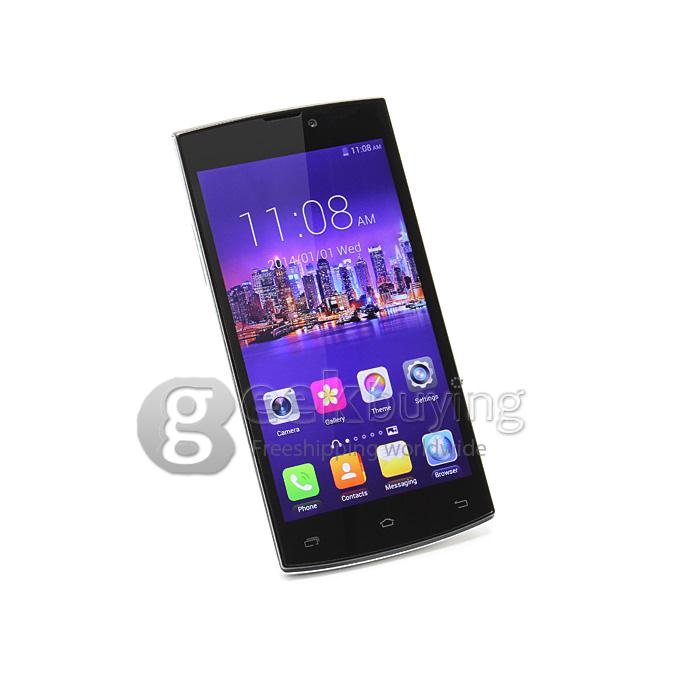 Leagoo Lead 7 5.0Inch Android 4.4 Smartphone MTK6582 Quad Core 1GB/8GB IPS JDI HD Screen 13.0MP 4500mAh Battery - Black