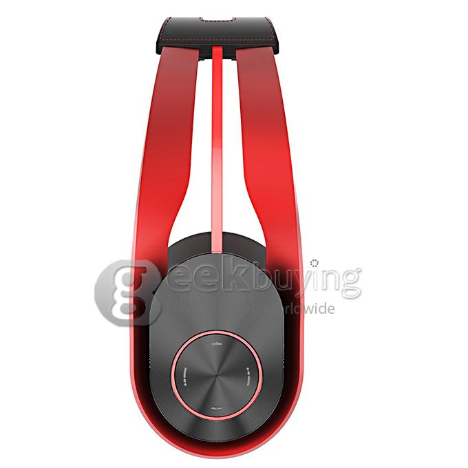 Syllable G700 Metal Wireless Bluetooth 4.0 Headphone Headset with NFC Fuction Bass Built-in Mic / 40mm Speaker - Red
