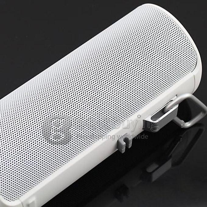 New AJ90 Waterproof HIFI Outdoor Wireless Bluetooth Speaker Subwoofer with TF FM Handsfree for iPhone Andriod - White