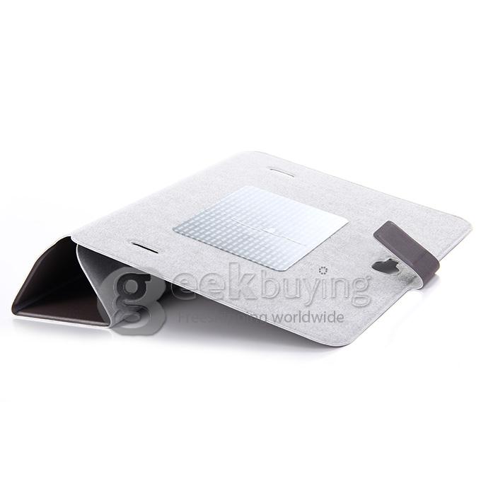 High Quality PU Leather Stand Case for PiPO M7 Tablet PC - Gray