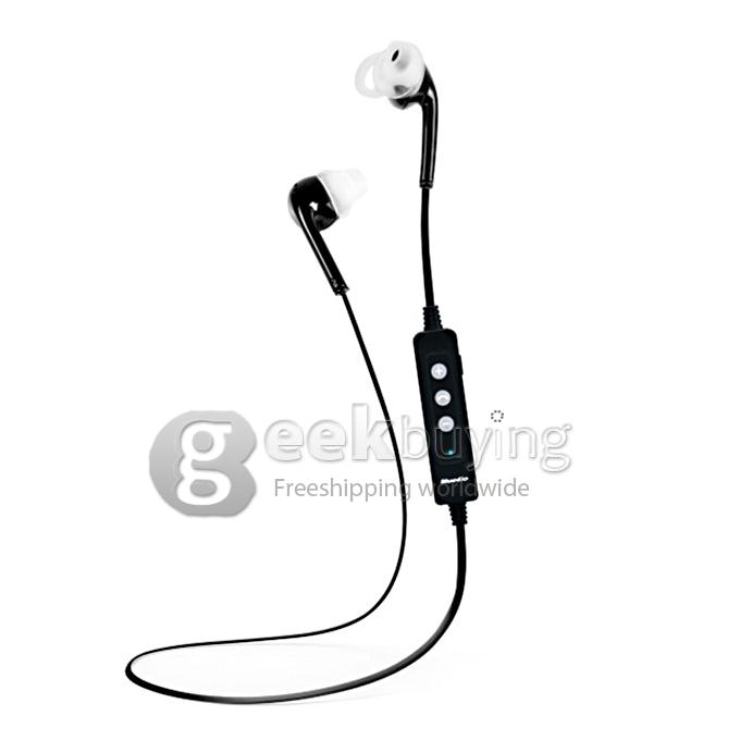 Bluedio Energy S2 Waterproof Sport Bluetooth 4.0 Wireless Earbuds Earphone with Mic - Black