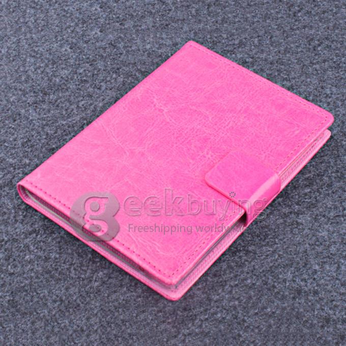 Protective Hard Cover Flip Stand Leather Case for Blackberry Passport -Rose