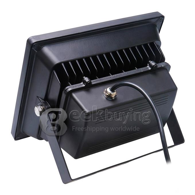 Waterproof 30W LED Flood Light High Power Outdoor Spotlights Lamp 85-265V AC Warm White - Black