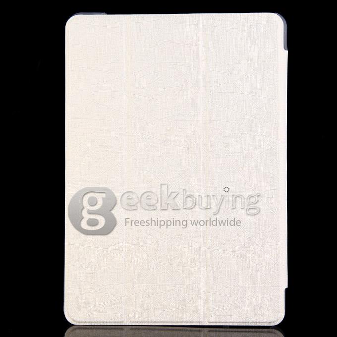 High Quality PU Leather Stand Case for Teclast P98 3G / X98 Air / X98 Air II Tablets - White