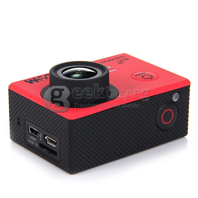 SJCAM SJ5000 WiFi Sports Camera Novatek 96655 14MP 1080P 2.0 Inch 170 Degrees Lens Waterproof Diving HD Camcorder Car DVR - Red