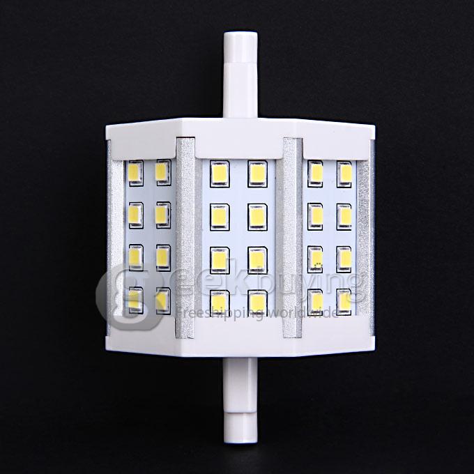 LED-5030-5W R7S 24LED 2835 SMD Lamp Energy Saving Flood Light Bulb 78mm - Cold White