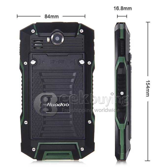 Huadoo V4 IP68 Android 4.4 Smartphone 5.0