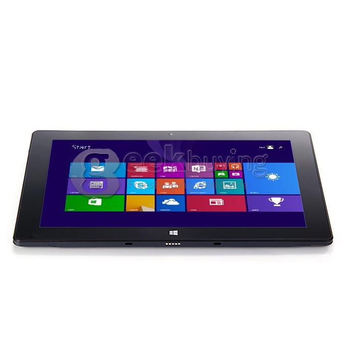 PIPO W3 Windows 8.1 Intel Z3775D Quad Core 2.4 GHz 10.1 Inch 2GB/64GB Tablet PC IPS 1920*1200 WiFi HDMI Bluetooth - Black