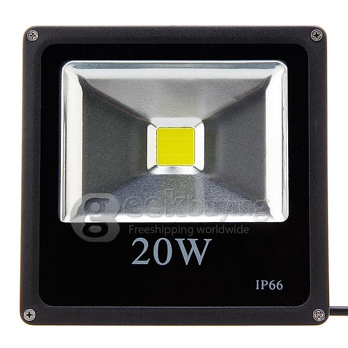 Waterproof IP65 1800Lm 20W LED Flood Light High Power Outdoor Spotlights Lamp AC100-240V - Warm White