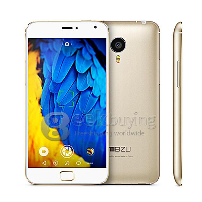 MEIZU MX4 Pro 4G Flyme OS 4.0 Smartphone 5.5 inch 2560*1536 pixels Gorilla Glass 3GB 32GB 20.7MP Cameras Miracast-Gold