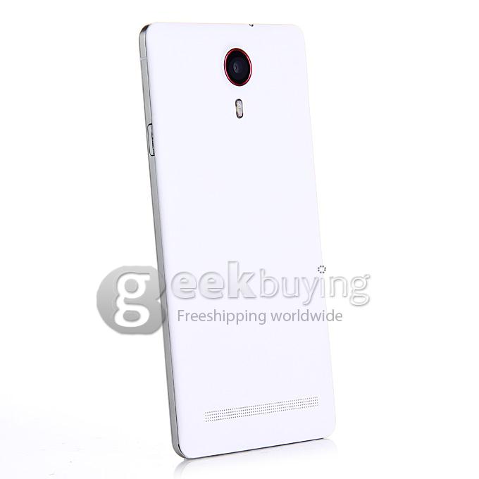JIAKE V13 5.5inch Android 4.4 Phone MTK6572W Dual Core 1.2GHz Smartphone QHD 4GB ROM 2.0MP+0.3MP 3G GPS Smart Wake-White