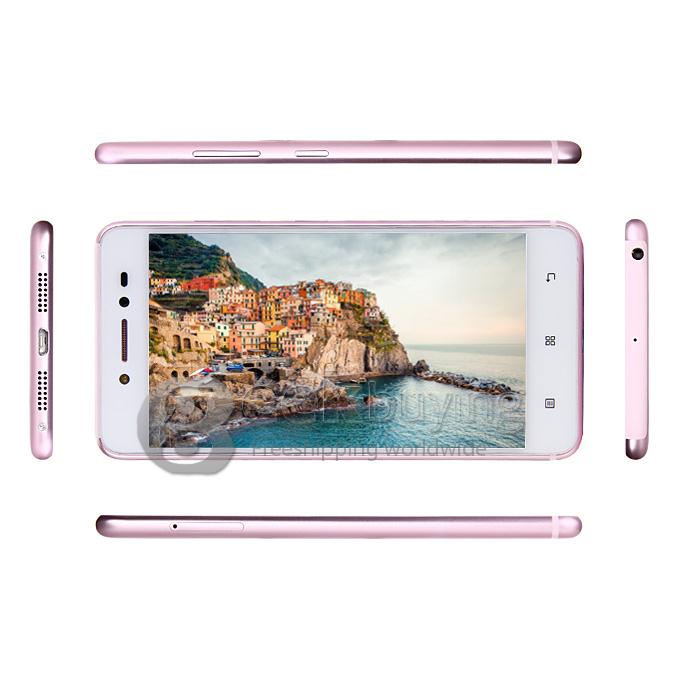Lenovo S90 5.0inch Qualcomm MSM8916 Quad-core 1.2GHz Smartphone 1GB+16GB Metal Fuselage IPS HD 13.0MP 8.0MP - Pink