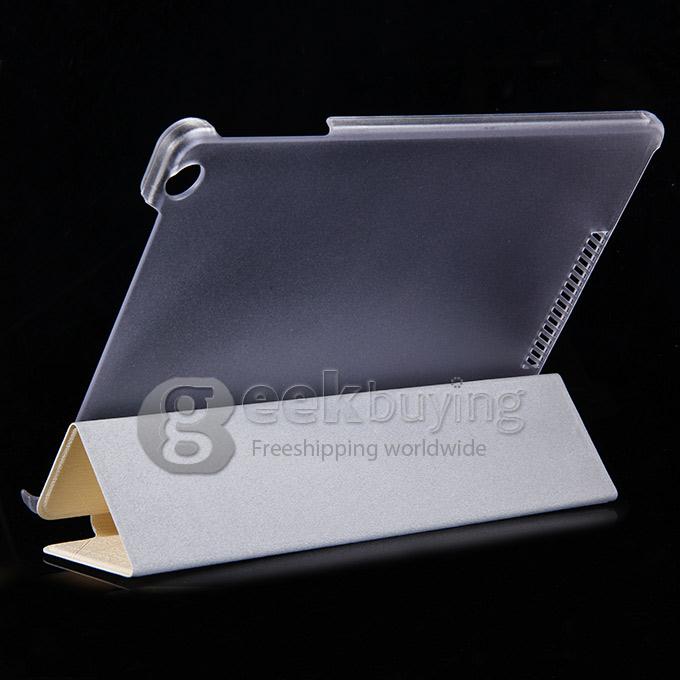 High Quality PU Leather Stand Case for Teclast P98 3G / X98 Air / X98 Air II Tablets - White