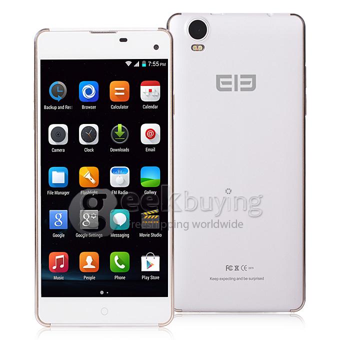 Elephone G7 5.5 Inch 1280*720 MTK6592M Octa Core 1.4GHz Smartphone Android 4.4 1GB 8GB 13.0MP 8.0MP IPS HD Screen-Gold