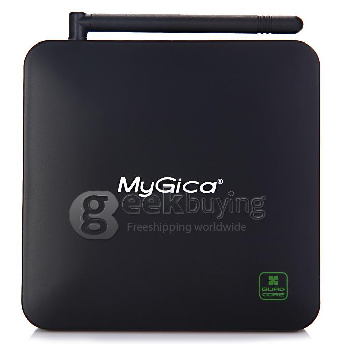Geniatech MyGica ATV582 4K XBMC TV BOX Amlogic S802-B Quad Core Android 4.4 1G RAM 8G EMMC Bluetooth Dolby Google GMS - Black