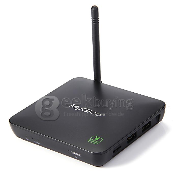 Geniatech MyGica ATV582 4K XBMC TV BOX Amlogic S802-B Quad Core Android 4.4 1G RAM 8G EMMC Bluetooth Dolby Google GMS - Black