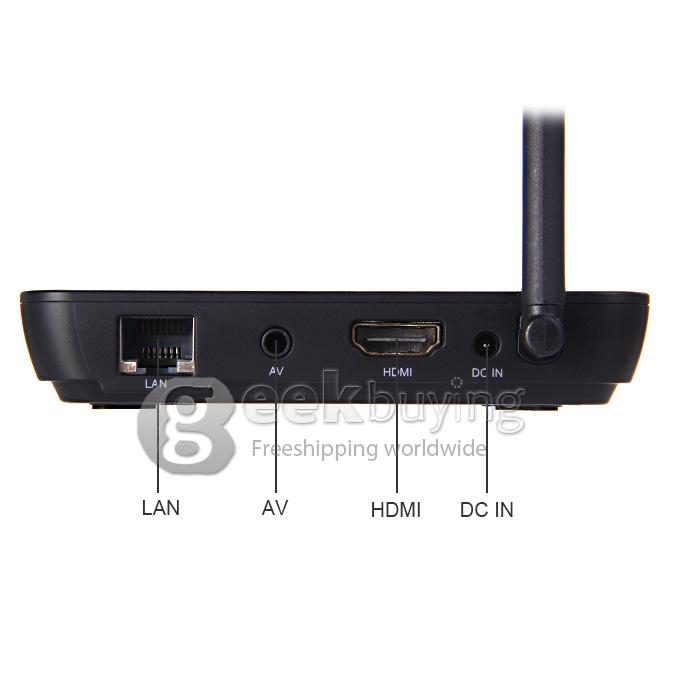Geniatech MyGica ATV582 4K XBMC TV BOX Amlogic S802-B Quad Core Android 4.4 1G RAM 8G EMMC Bluetooth Dolby Google GMS - Black