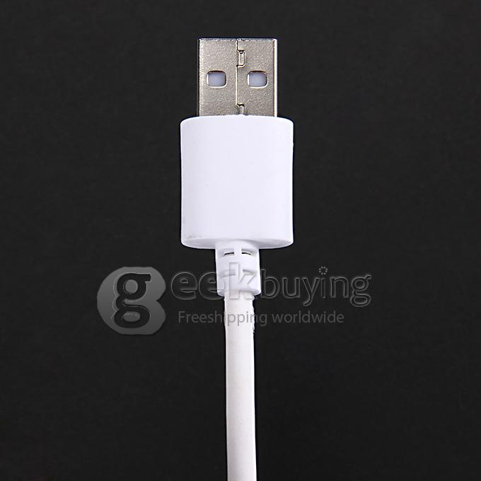 4 in 1 Universal USB Data Charging Cable with OTG for Apple iPhone 4 4S 6 Plus 5S 5 iPad 2 3 MP3 MP4 - White