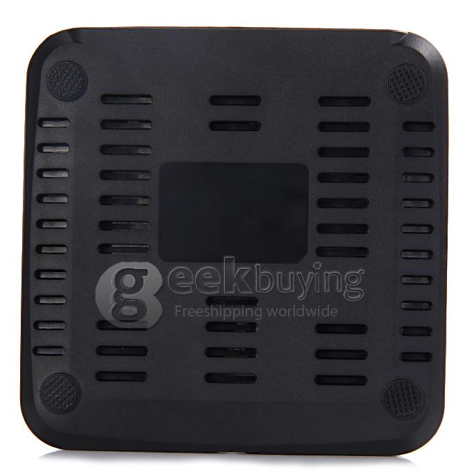 M5 Amlogic S805 Quad Core 1.5GHz Android 4.4 TV Box HDMI HDD Player 1G/8G WIFI H.265/HEVC Decode Bluetooth DLNA - Black