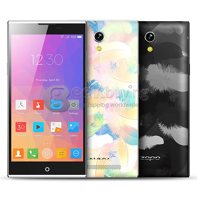 ZOPO ZP920 4G LTE Android 4.4 Smartphone 5.2 Inch IPS FHD Screen MTK6752 Octa Core 2GB RAM 16GB ROM 13.2MP GPS Wifi Miracast - Black