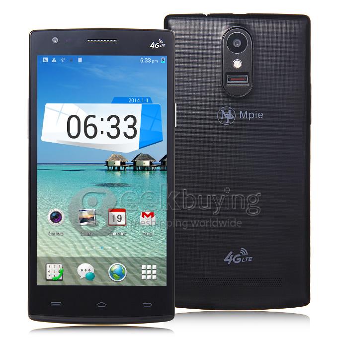 MPIE G7 MTK6582 Quad Core 1.3GHz 5.0inch Smartphone Android4.4 2GB+8GB Fingerprint Identification Dual SIM 4G FDD-LTE-Bl