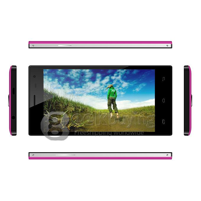 LEAGOO Lead 1i MTK6582 Quad Core 1.3GHz 5.5Inch Smartphone Android4.4 1GB+8GB 13.0MP 5.0MP IPS HD 3G/GPS/OTG - Red