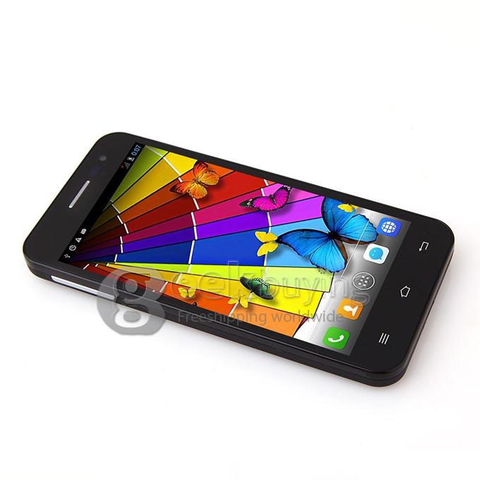 JIAYU G2F 4.3inch Android Phone MTK6582 Quad Core 1.3Ghz Smartphone Android 4.2 1GB RAM 4GB ROM 8.0MP 3G/GPS OTG -Black