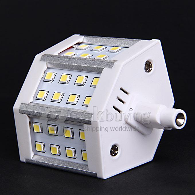 LED-5030-5W R7S 24LED 2835 SMD Lamp Energy Saving Flood Light Bulb 78mm - Cold White
