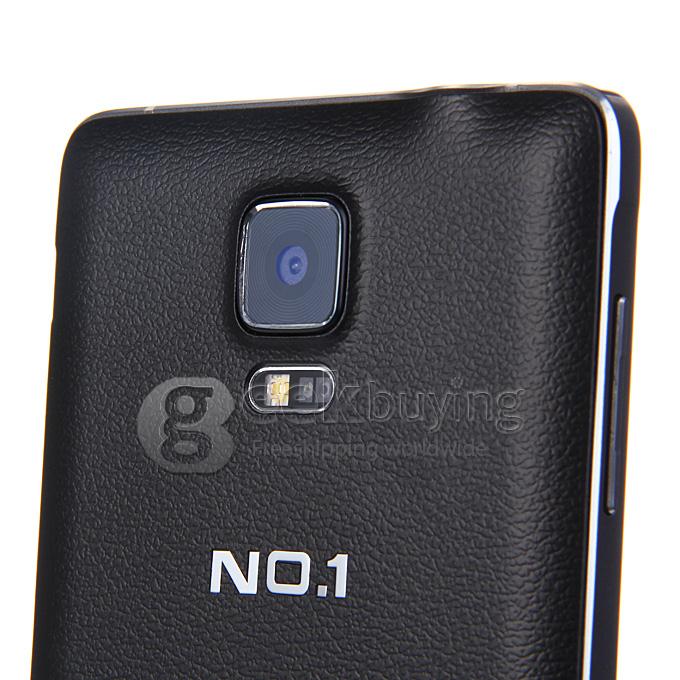 NO.1 Note 4 5.7inch 3G MTK6582 Quad-Core 1.3GHz Smartphone Android 4.4 1GB RAM 8GB ROM 8.0MP+5.0MP HD Air Gesture- Black