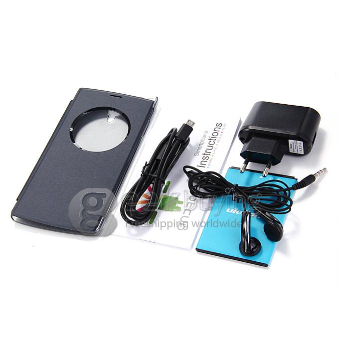 Ulefone L55 5.5 Inch QHD MTK6582M+6290 Quad Core 1.3GHz Smartphone Android 4.4 1GB RAM 8GB ROM 8.0MP 2.0MP 4G- Dark Blue